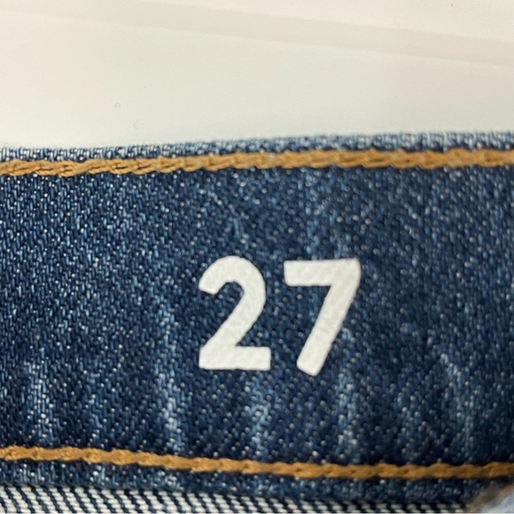 J. Crew 27x32 Full-length demi-boot jean in Kamari wash 0013 - Picture 12 of 13